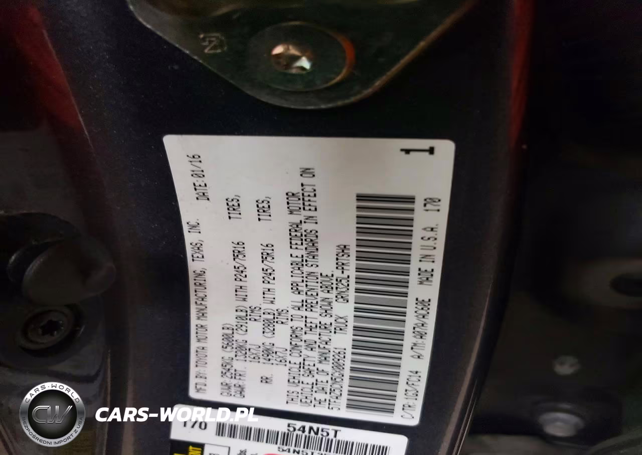 2016 Toyota Tacoma Sr5 V6 VIN:5TFAZ5CN5GX009261 - 13