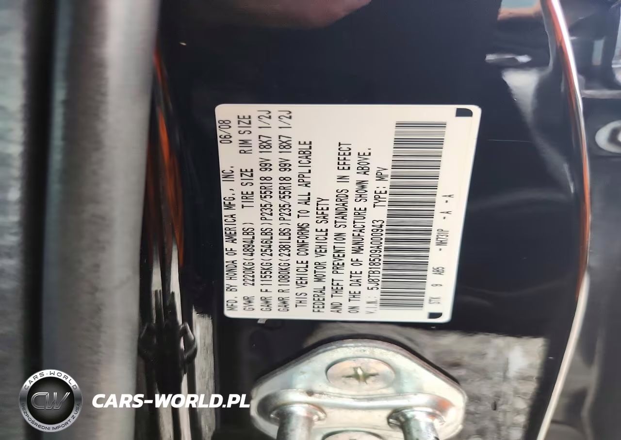 2009 Acura Rdx Technology VIN:5J8TB18509A000943 - 13
