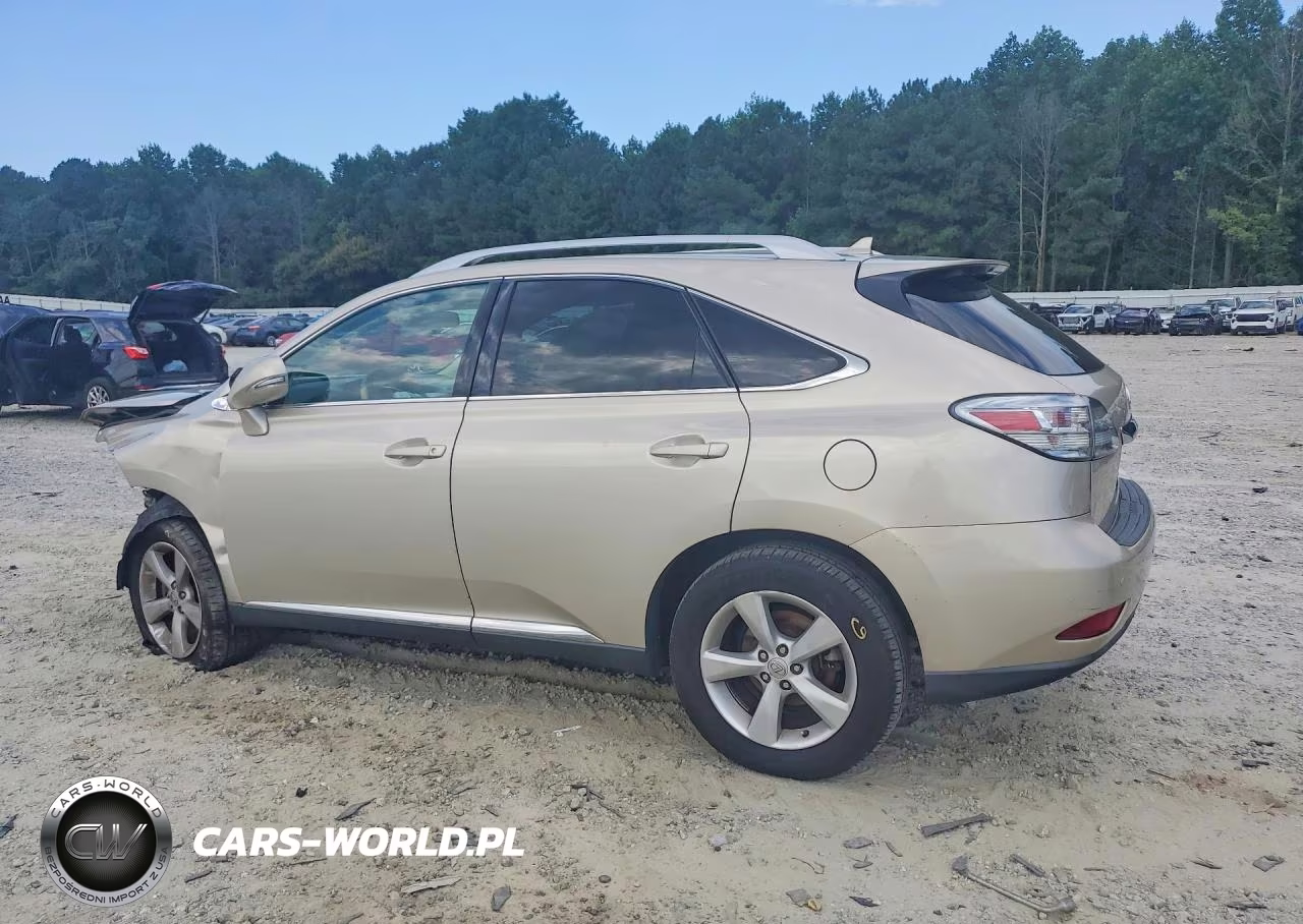 2012 Lexus Rx 350 VIN:2T2BK1BA9CC138835 - 2