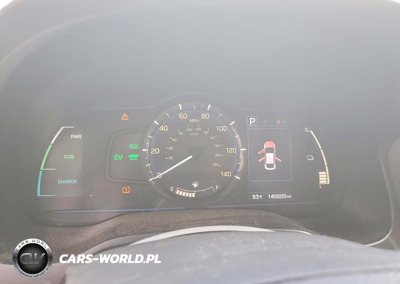 2019 Hyundai Ioniq Blue VIN:KMHC65LC5KU156346 - 9