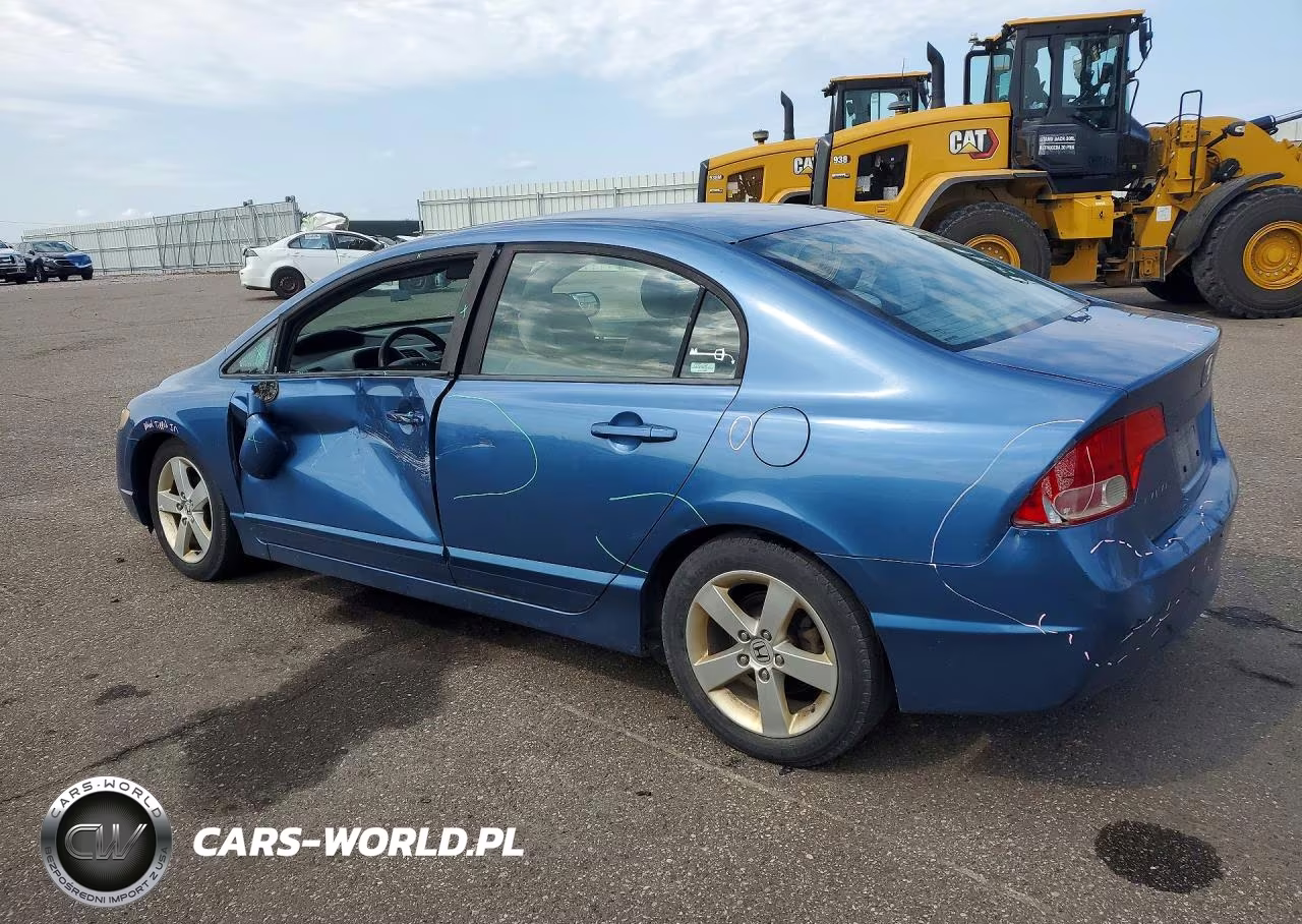 2008 Honda Civic Ex VIN:1HGFA168X8L042021 - 2