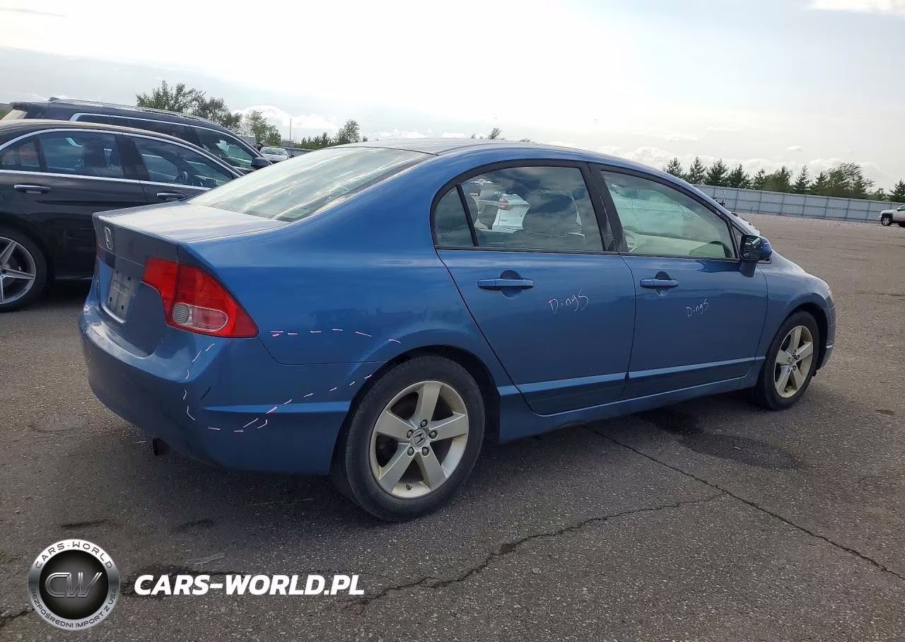 2008 Honda Civic Ex VIN:1HGFA168X8L042021 - 3