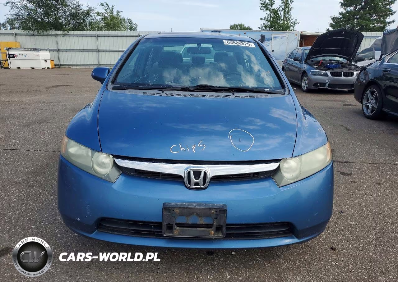 2008 Honda Civic Ex VIN:1HGFA168X8L042021 - 5