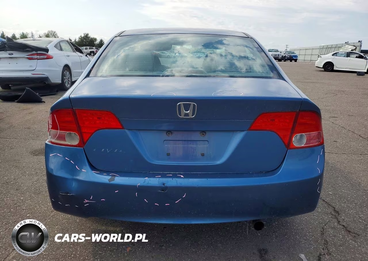 2008 Honda Civic Ex VIN:1HGFA168X8L042021 - 6