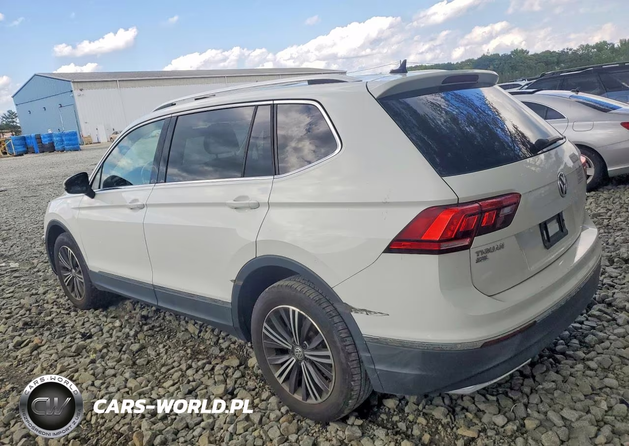 2018 Volkswagen Tiguan Se VIN:3VV2B7AX2JM153695 - 2