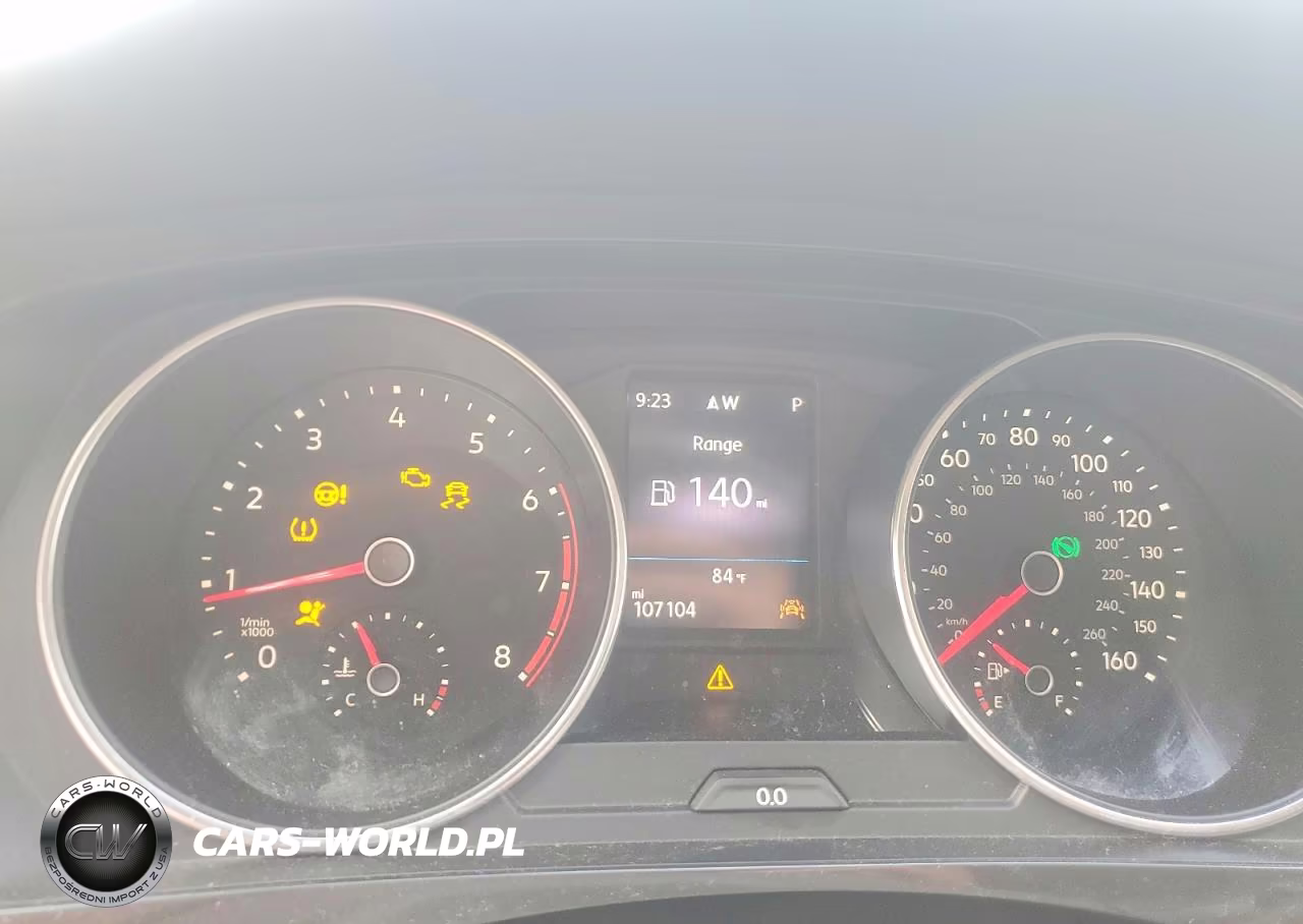 2018 Volkswagen Tiguan Se VIN:3VV2B7AX2JM153695 - 9
