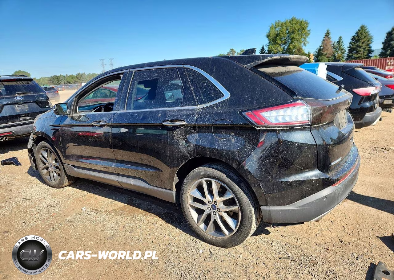 2015 Ford Edge Titanium VIN:2FMTK4K81FBB19258 - 2