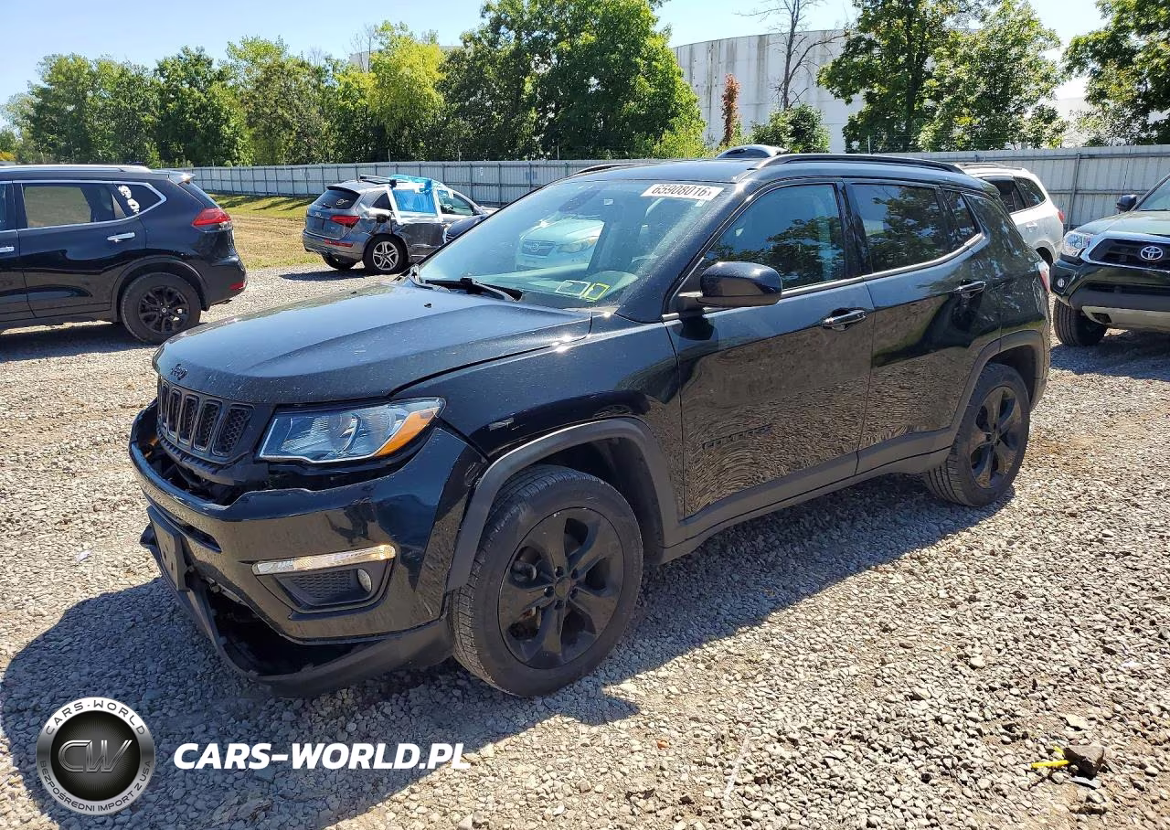 2020 Jeep Compass Latitude VIN:3C4NJDBB5LT209542 - 1