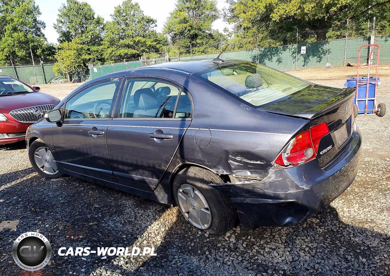 2008 Honda Civic Hybrid VIN:JHMFA36228S009461 - 2