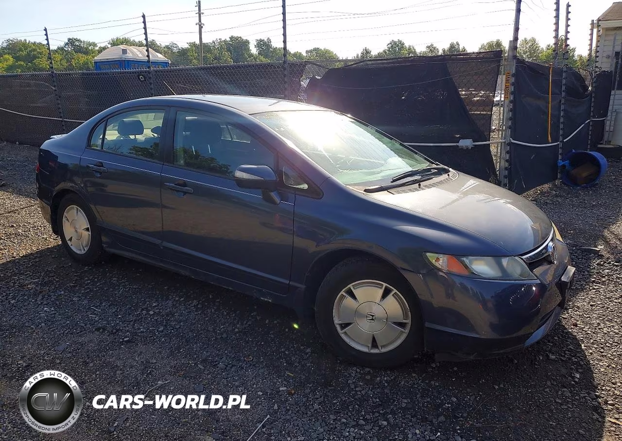2008 Honda Civic Hybrid VIN:JHMFA36228S009461 - 4
