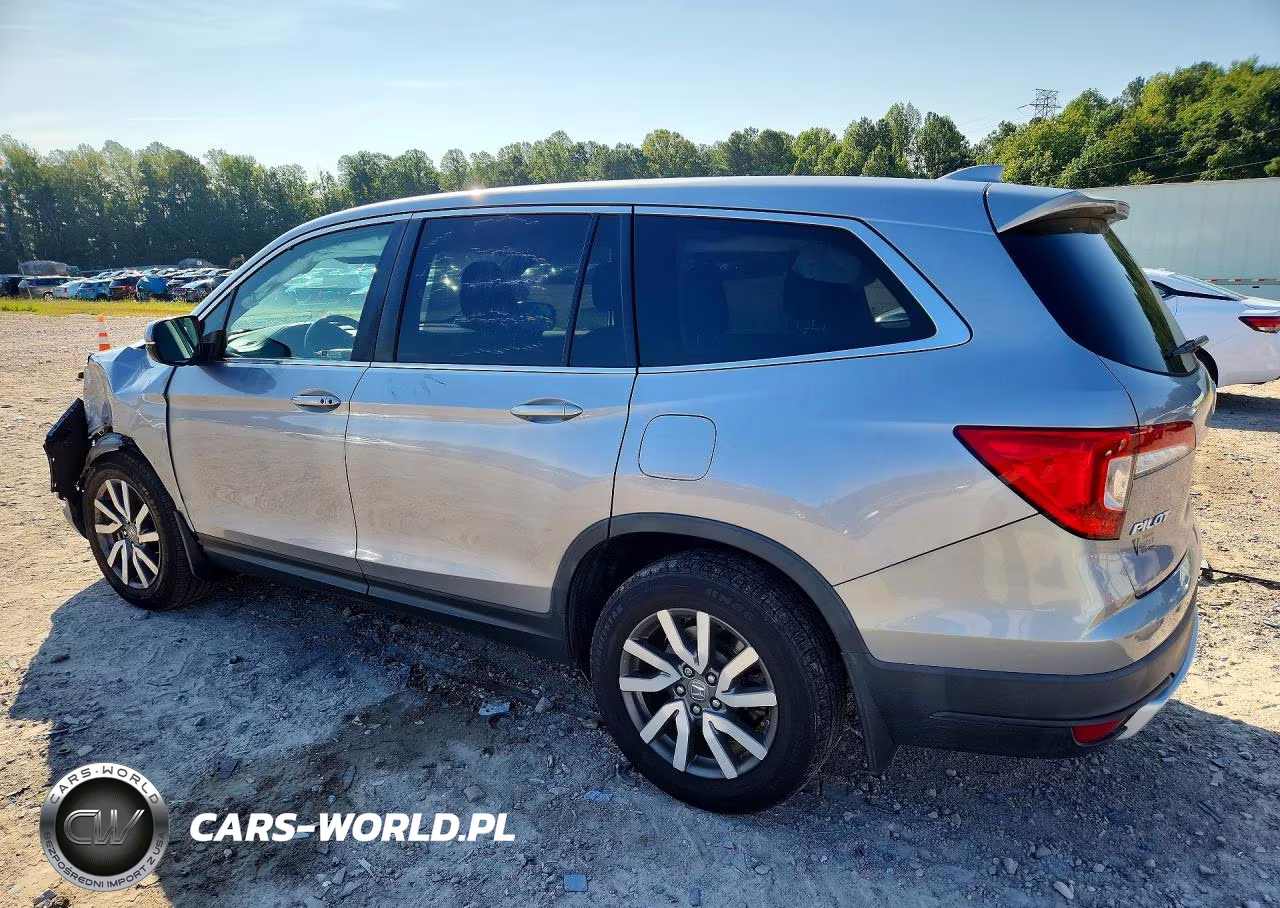 2020 Honda Pilot Exl VIN:5FNYF5H52LB020190 - 2