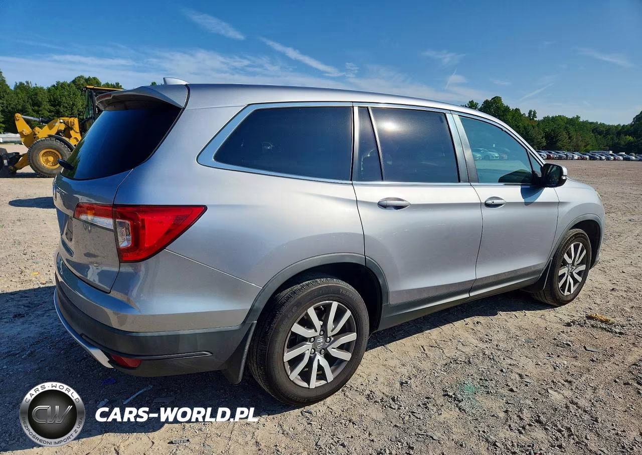 2020 Honda Pilot Exl VIN:5FNYF5H52LB020190 - 3