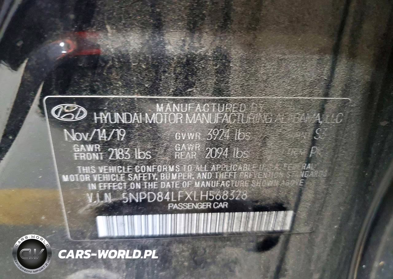 2020 Hyundai Elantra Sel VIN:5NPD84LFXLH568328 - 12