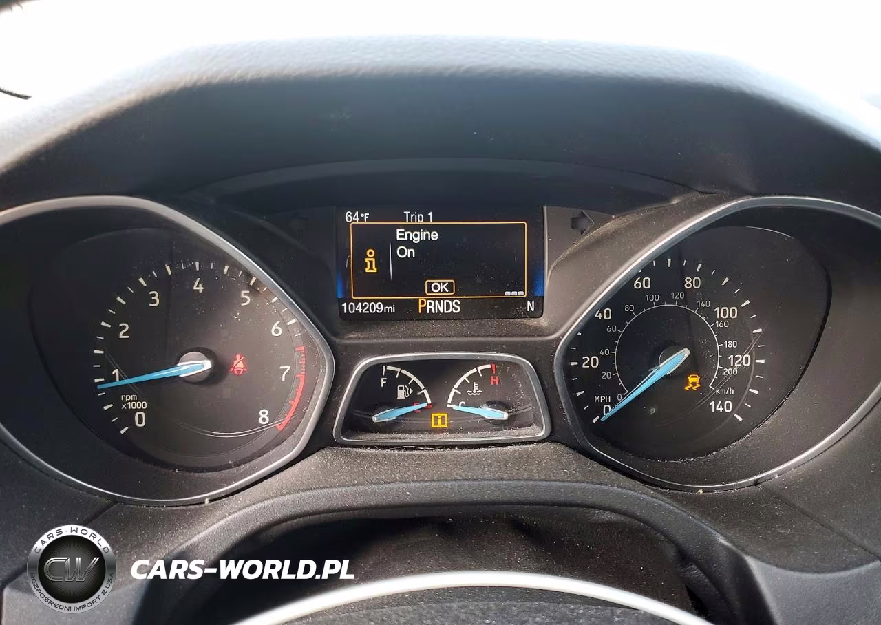 2017 Ford Focus Titanium VIN:1FADP3N23HL333995 - 9