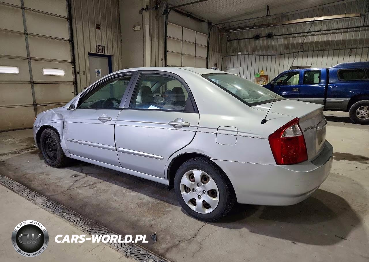 2006 Kia Spectra Ex VIN:KNAFE121865346121 - 2