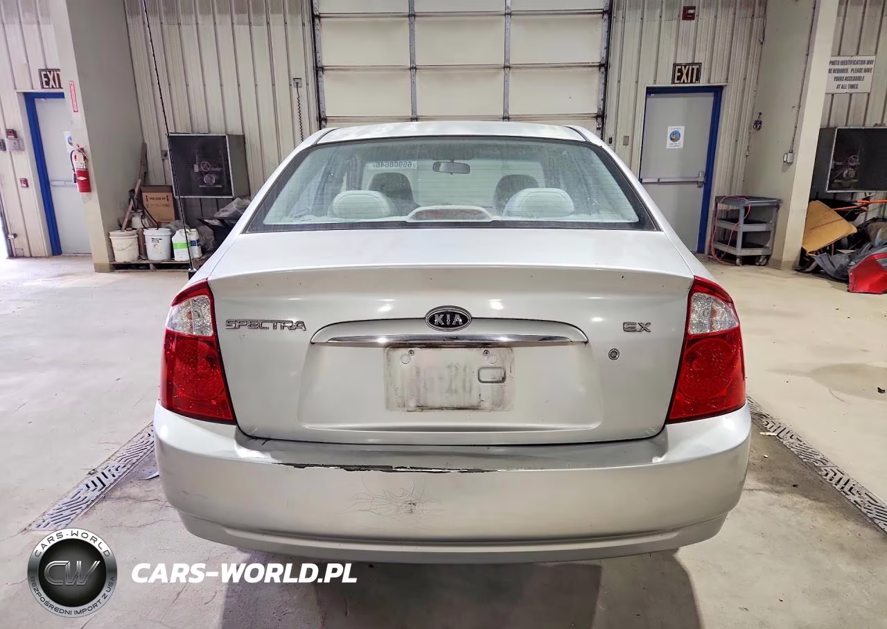 2006 Kia Spectra Ex VIN:KNAFE121865346121 - 6