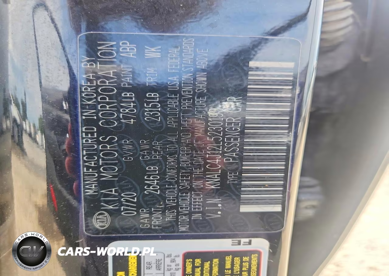 2020 Kia Cadenza Technology VIN:KNALC4J12L5230193 - 12