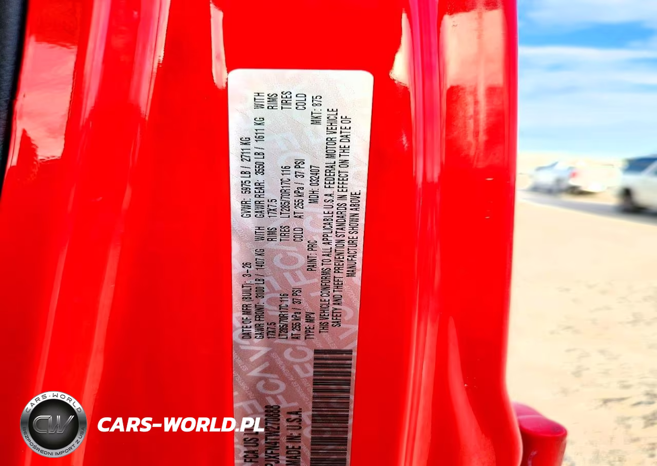 2026 Jeep Wrangler Rubicon VIN:1C4PJXFN4TW270888 - 13