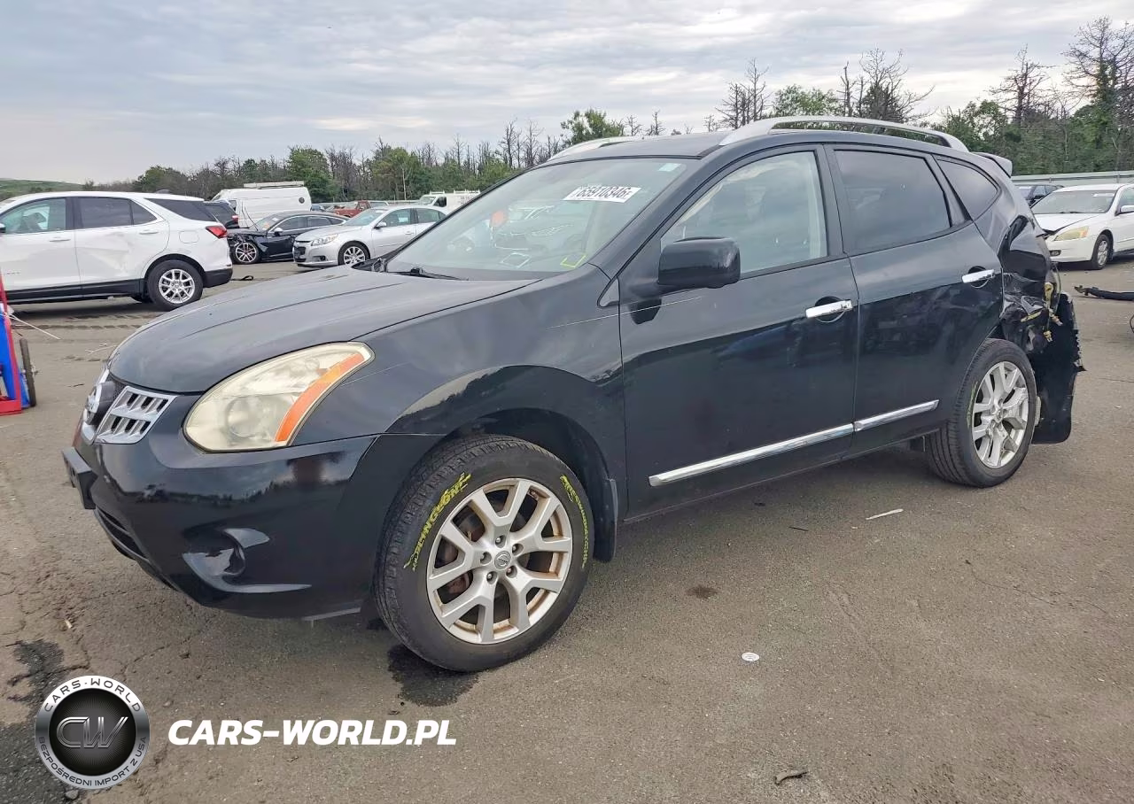 2013 Nissan Rogue S VIN:JN8AS5MV1DW106188 - 1