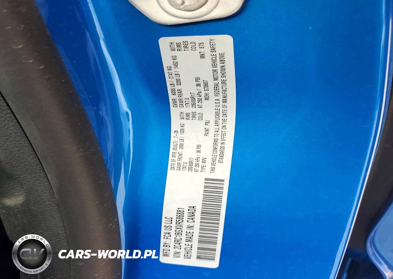 2027 Chrysler Pacifica Select VIN:2C4RC1BGXVR586881 - 13