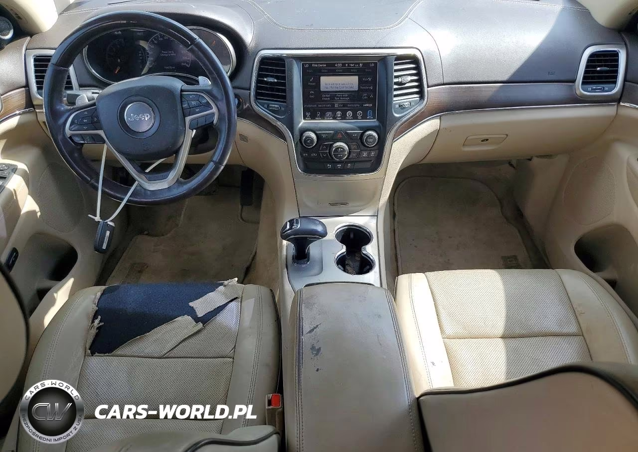 2015 Jeep Grand Cherokee Overland VIN:1C4RJECG1FC841620 - 8