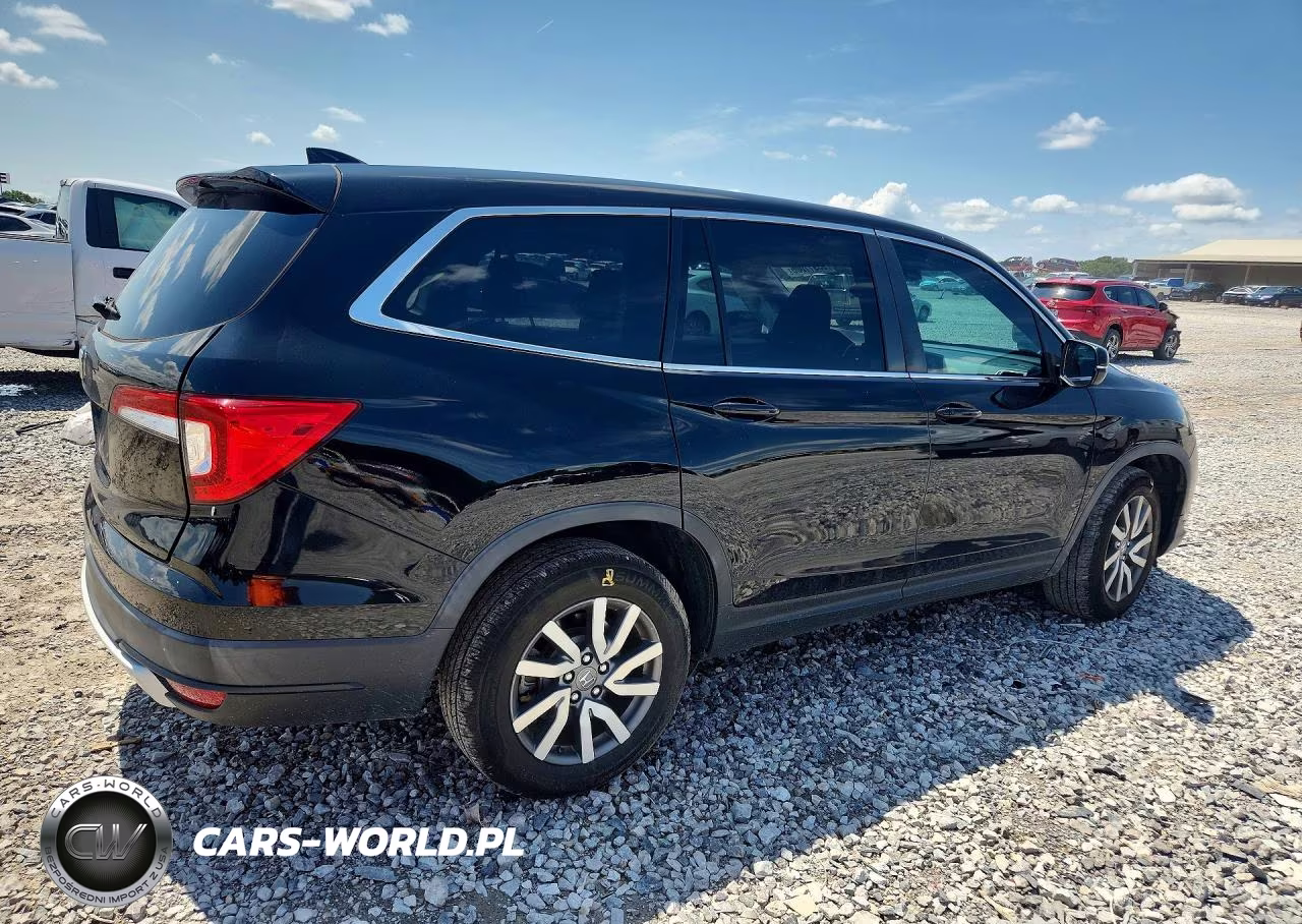 2021 Honda Pilot Exl VIN:5FNYF5H51MB015225 - 3