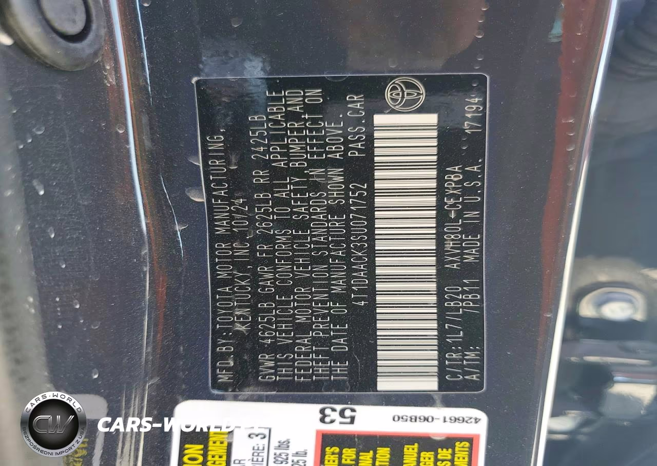 2025 Toyota Camry Xse VIN:4T1DAACK3SU071752 - 12
