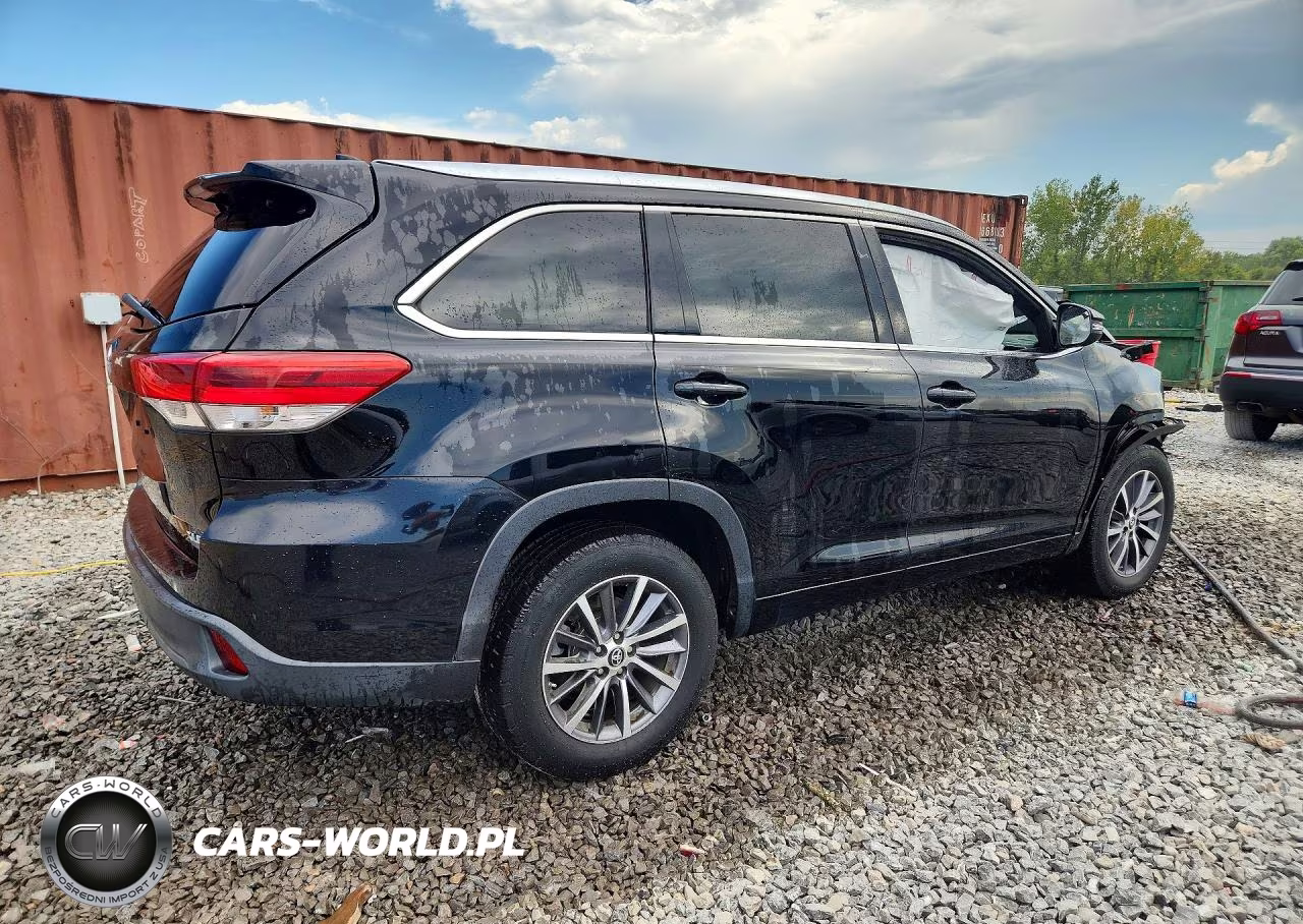 2018 Toyota Highlander Xle VIN:5TDKZRFH2JS545177 - 3