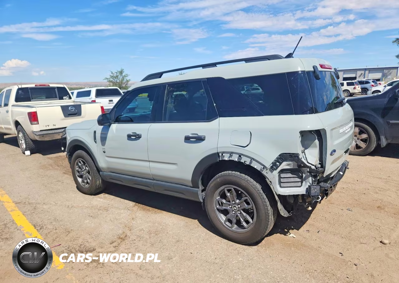 2022 Ford Bronco Sport Big Bend VIN:3FMCR9B60NRE33796 - 2