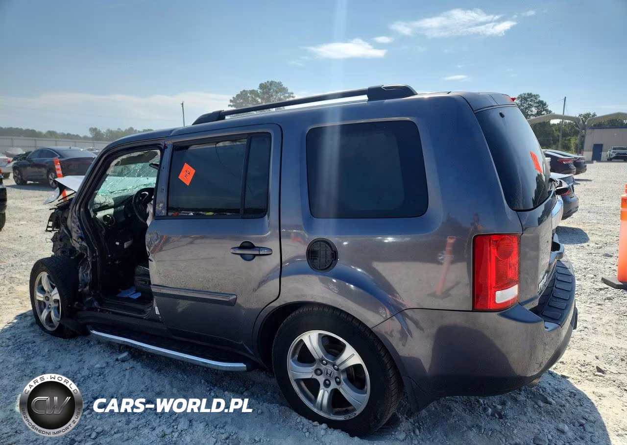 2015 Honda Pilot Exl VIN:5FNYF3H59FB026366 - 2