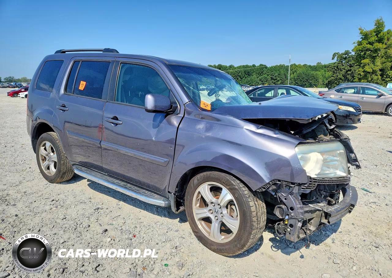 2015 Honda Pilot Exl VIN:5FNYF3H59FB026366 - 4