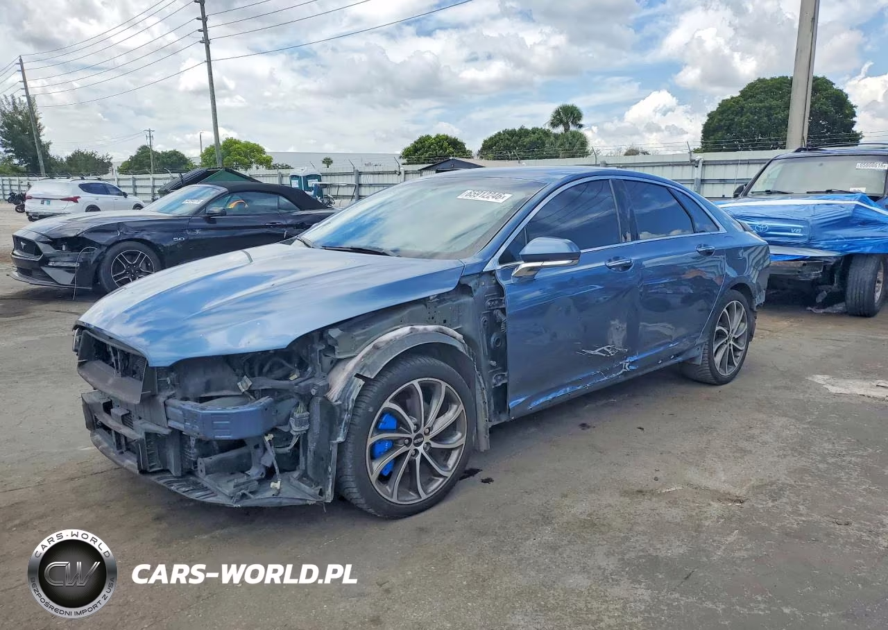 2018 Lincoln Mkz Select VIN:3LN6L5C92JR618104 - 1