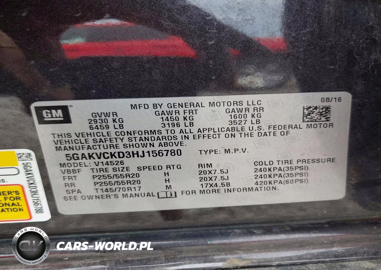 2017 Buick Enclave VIN:5GAKVCKD3HJ156780 - 13
