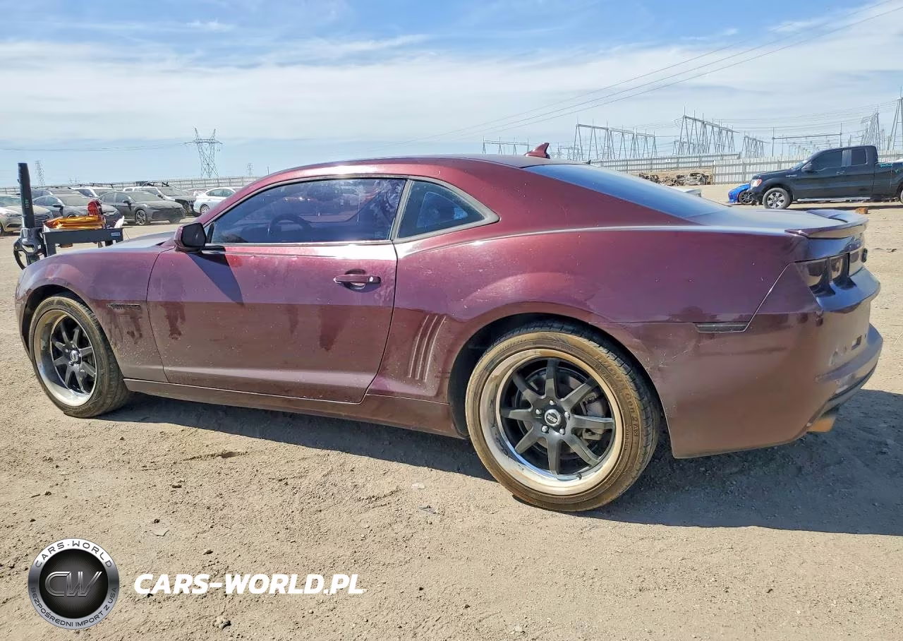 2011 Chevrolet Camaro Lt VIN:2G1FC1ED6B9150649 - 2