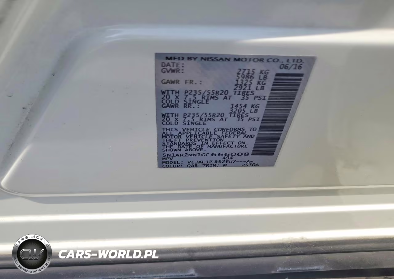 2016 Nissan Pathfinder S VIN:5N1AR2MN1GC666008 - 13