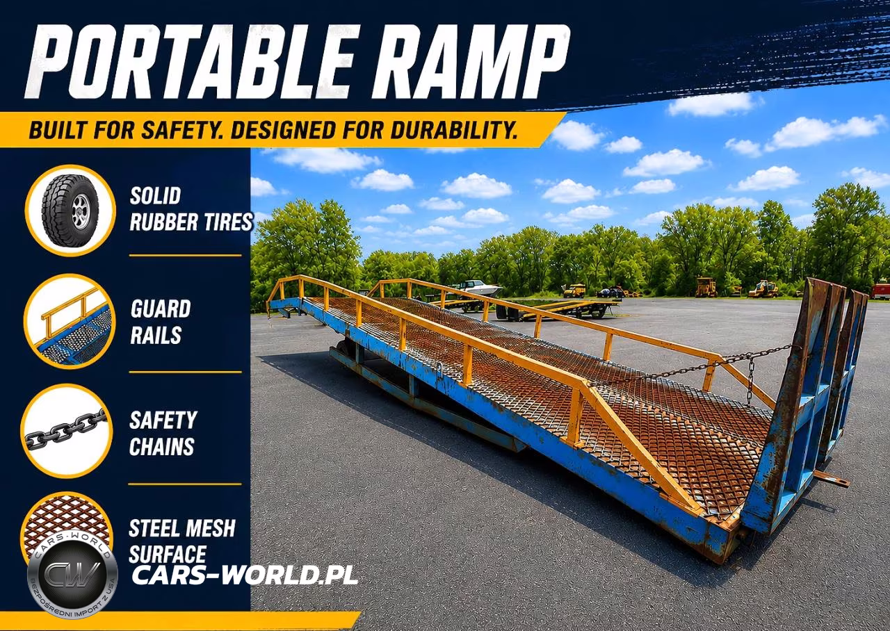 2022 Portable Yard Ramp, Forklift Ramp, Container VIN:38912749 - 4