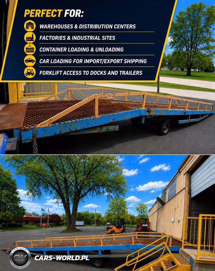 2022 Portable Yard Ramp, Forklift Ramp, Container VIN:38912749 - 8