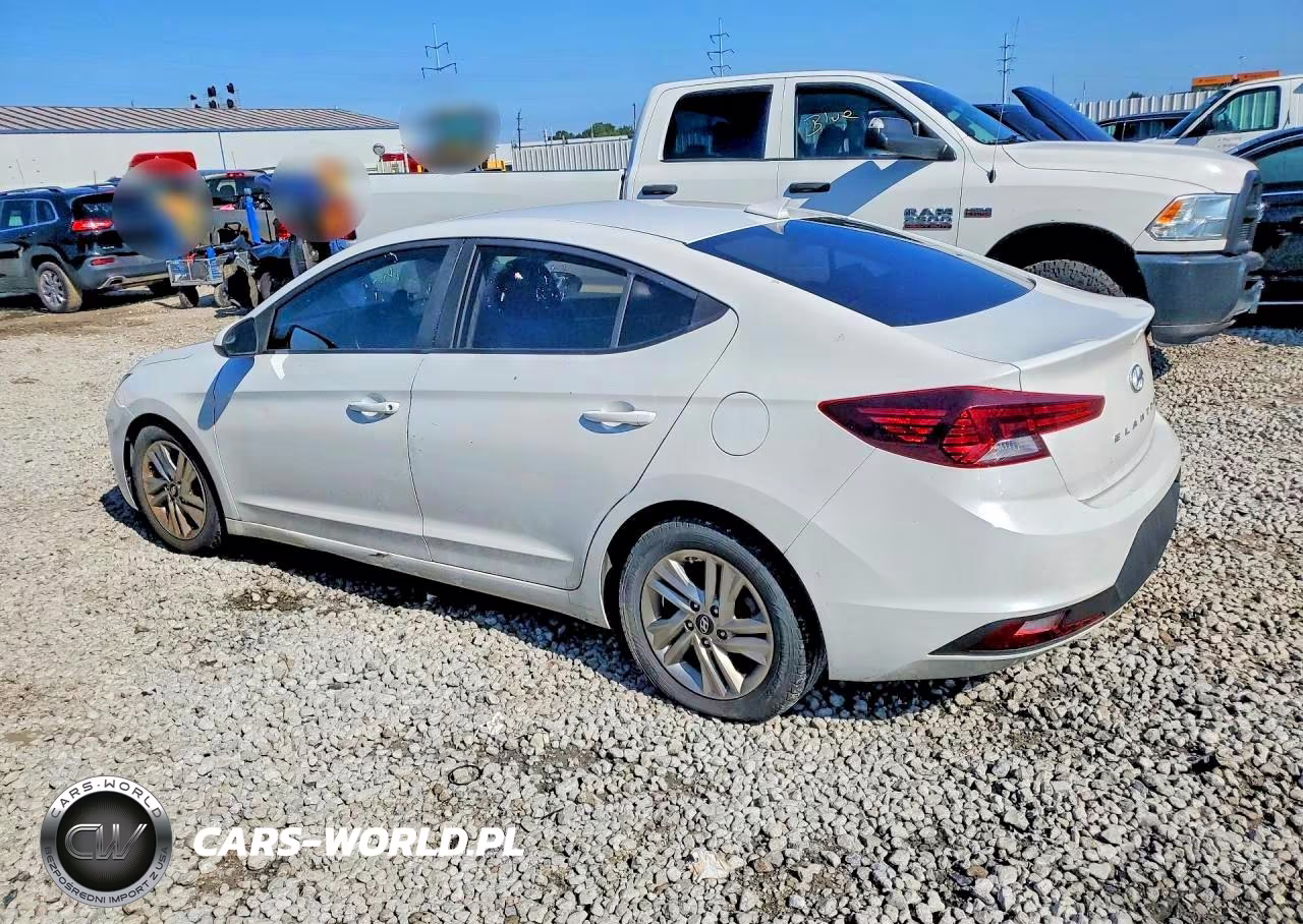 2019 Hyundai Elantra Sel VIN:5NPD84LF0KH460024 - 2