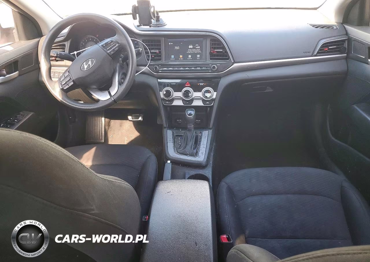 2019 Hyundai Elantra Sel VIN:5NPD84LF0KH460024 - 8