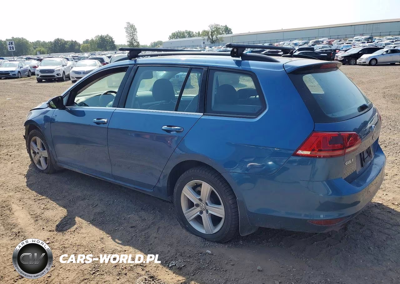2015 Volkswagen Golf Sportwagen Tdi S VIN:3VWCA7AU8FM520745 - 2