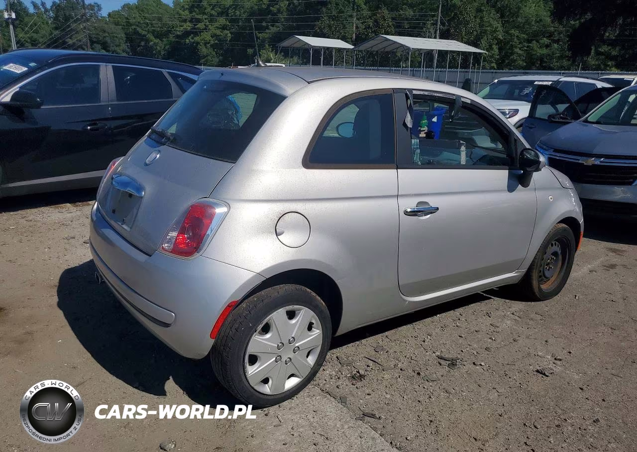 2012 Fiat 500 Pop VIN:3C3CFFAR7CT270382 - 3