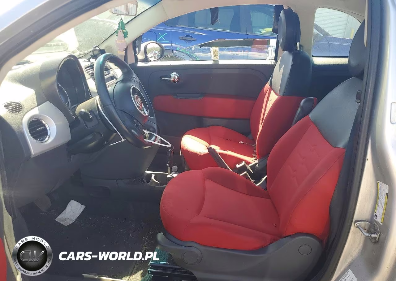 2012 Fiat 500 Pop VIN:3C3CFFAR7CT270382 - 7