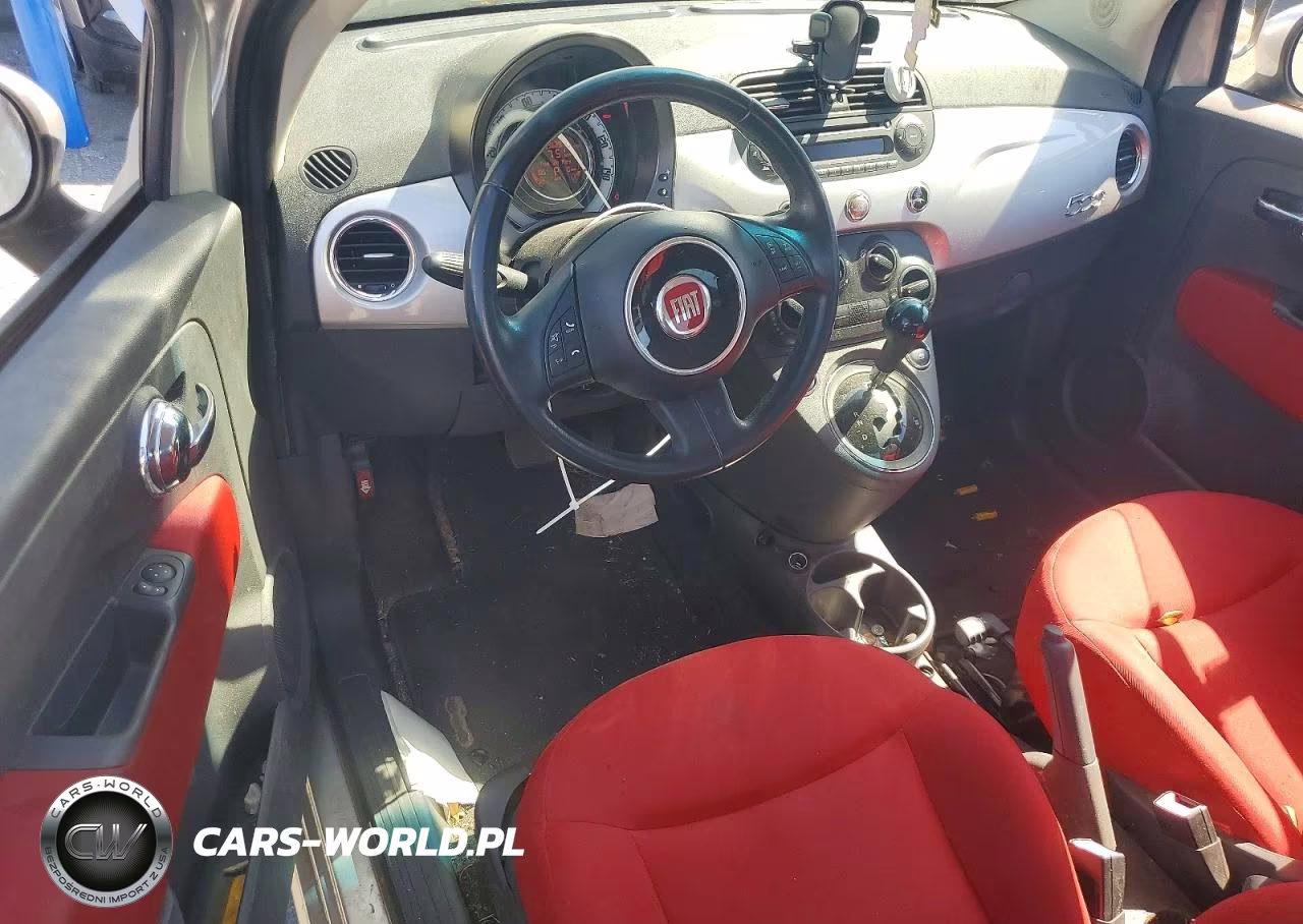 2012 Fiat 500 Pop VIN:3C3CFFAR7CT270382 - 8