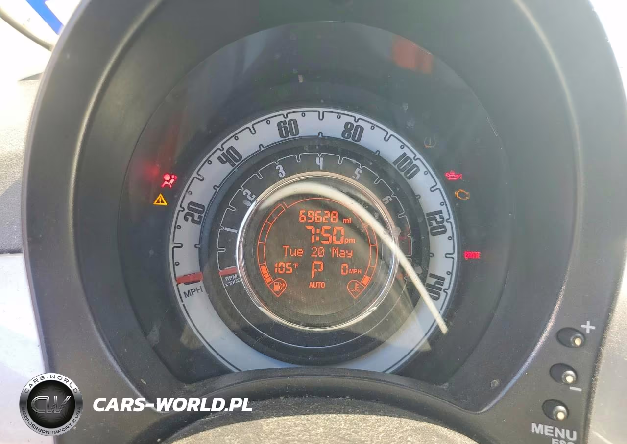 2012 Fiat 500 Pop VIN:3C3CFFAR7CT270382 - 9