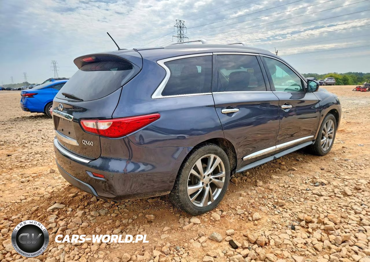 2014 Infiniti Qx60 Base VIN:5N1AL0MN9EC531605 - 3