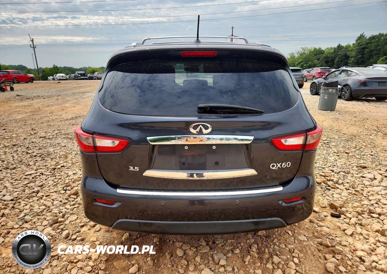 2014 Infiniti Qx60 Base VIN:5N1AL0MN9EC531605 - 6