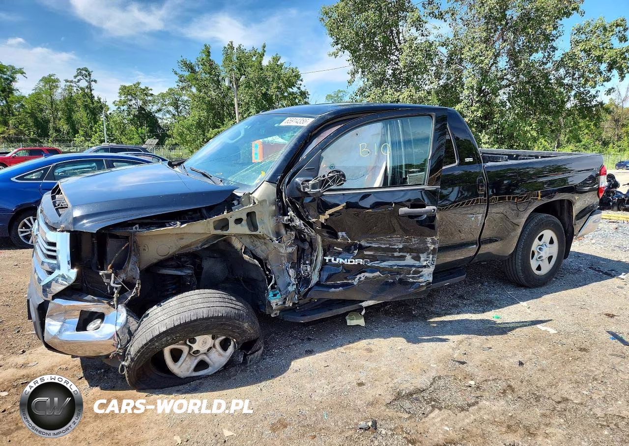 2016 Toyota Tundra Sr5 VIN:5TFUM5F1XGX066575 - 1