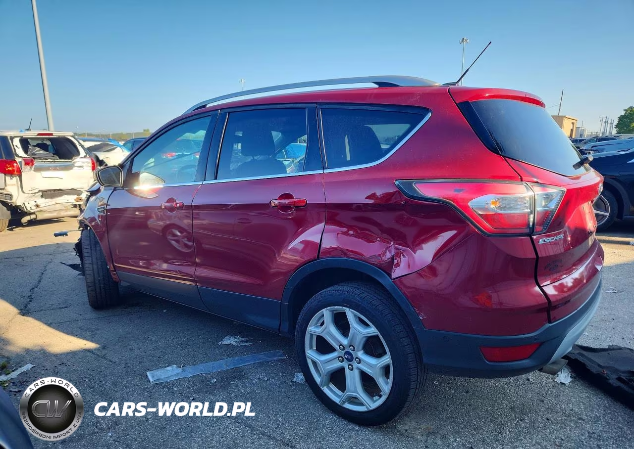 2017 Ford Escape Titanium VIN:1FMCU0JD0HUA31770 - 2
