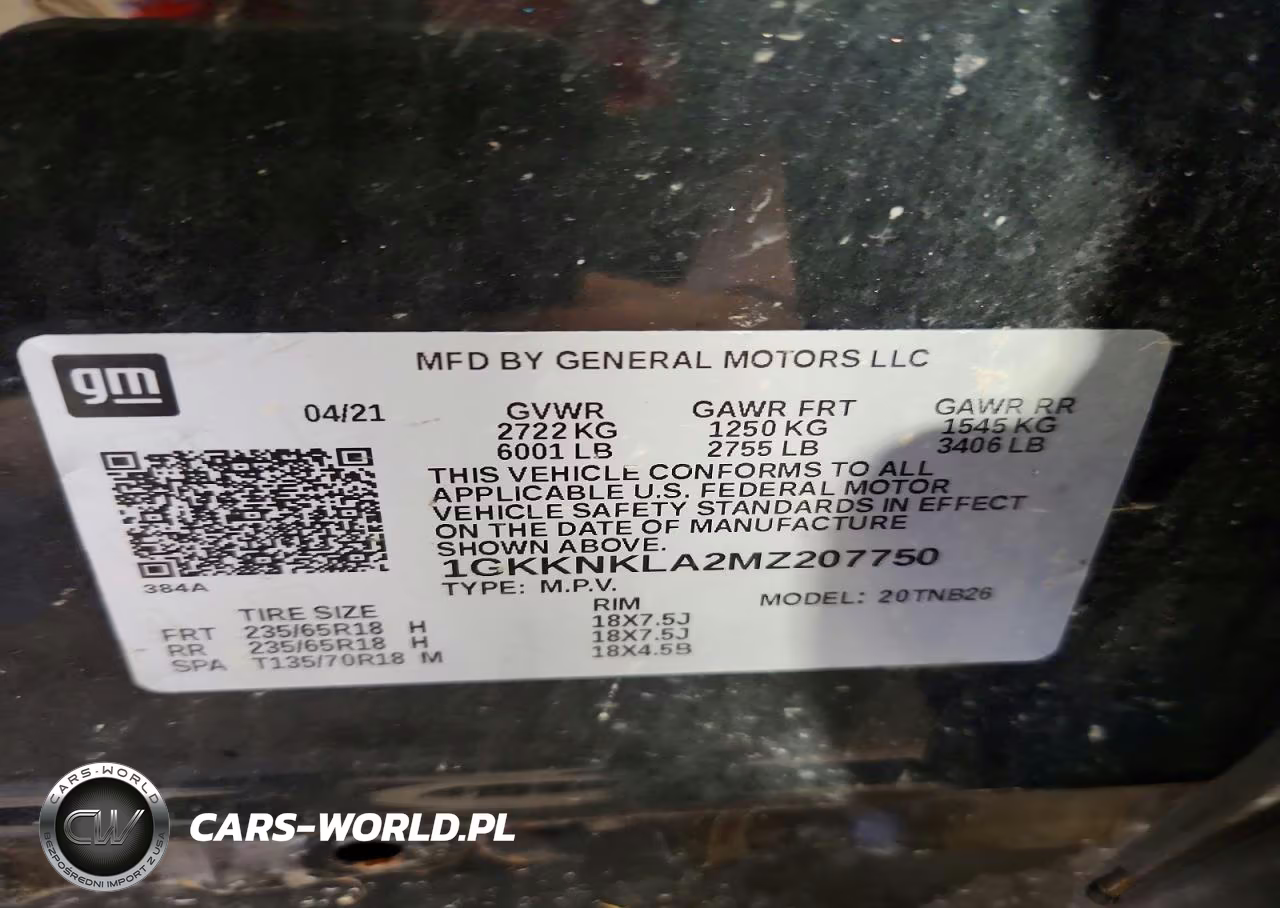 2021 GMC Acadia Sle VIN:1GKKNKLA2MZ207750 - 14