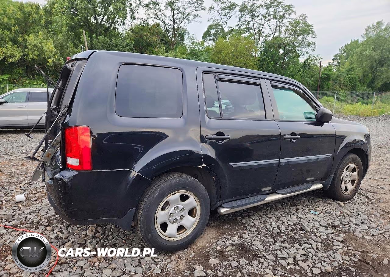2012 Honda Pilot Lx VIN:5FNYF4H21CB032900 - 3
